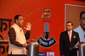 Gujarat CM Vijay Rupani at India TV conclave ‘Chunav Manch’