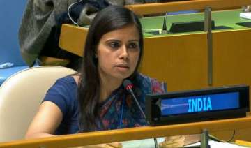 Eenam Gambhir is the first Secretary in the Permanent Mission of India to the United Nations