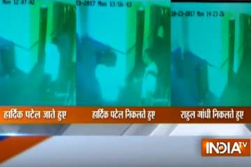 CCTV footage confirms Hardik Patel met Rahul Gandhi at Ahmedabad hotel