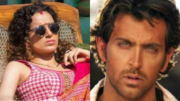 Hrithik Roshan and Kangana Ranaut