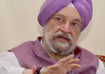 File pic of Union Minister Hardeep Singh Puri