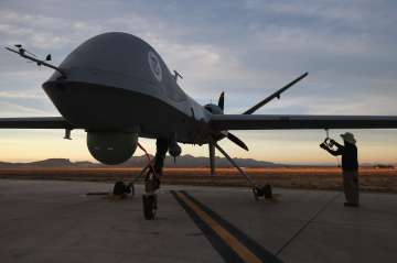 Considering Indian request of armed drones for Indian Air Force: US official