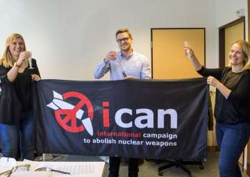 Geneva-based anti-nuclear weapons group wins 2017 Nobel Peace Prize