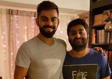 Virat Kohli and Arijit Singh