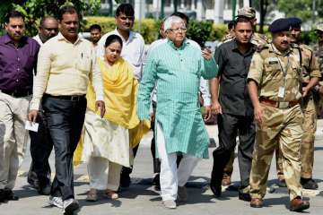 Lalu Yadav appears before CBI for questioning in IRCTC graft case