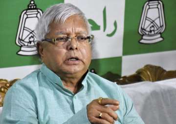 File pic of Lalu Prasad Yadav