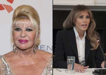 Melania Trump and Ivana are engaged in war of words over 'first lady' title 