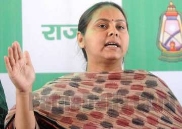 File pic of Misa Bharti