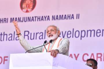 People in Karnataka do not want to wait for long for polls: PM Modi