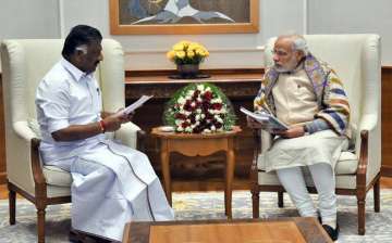 Tamil Nadu Dy CM O Panneerselvam to meet PM Modi today 