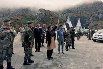Nirmala Sitharaman teaches Chinese troops the meaning of ‘Namaste’