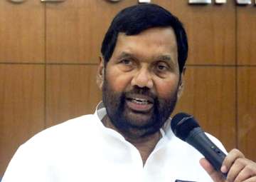 Union Food and Consumer Affairs Minister Ram Vilas Paswan