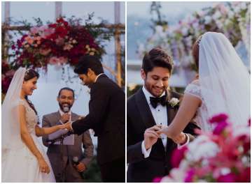 Samantha Ruth Prabhu Naga Chaitanya Christian wedding pics