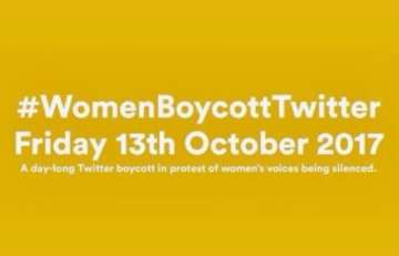 women boycott twitter