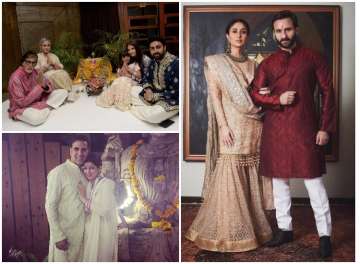 Amitabh Bachchan, Saif-Kareena, Alia Bhatt, Akshay Kumar, Ajay Devgn celebrate Diwali 2017