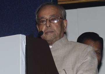 File pic of former President Pranab Mukherjee