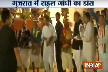 Video: When Rahul Gandhi tapped his feet on tribal songs in Gujarat