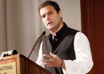 File pic of Congress VP Rahul Gandhi 