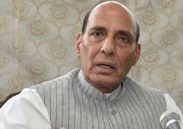 File pic of Home Minister Rajnath Singh