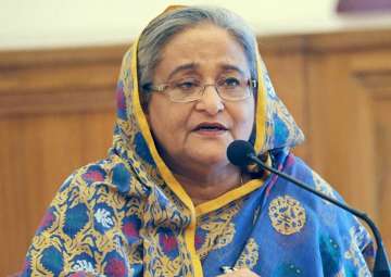 File pic of Bangladesh Prime Minister Sheikh Hasina 