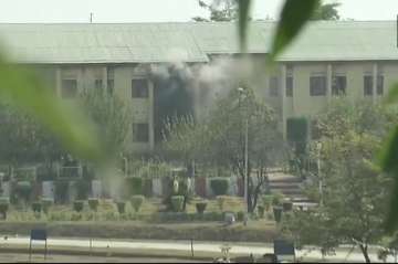 Terrorists attack BSF camp near Srinagar airport