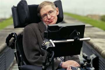 British physicist and cosmologist Stephen Hawking