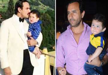 Taimur Ali Khan, Saif Ali Khan