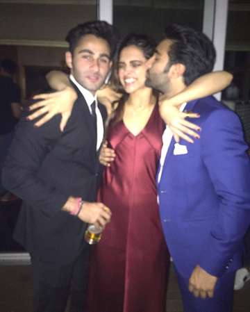 Deepika Padukone, Aadar Jain, Armaan Jain