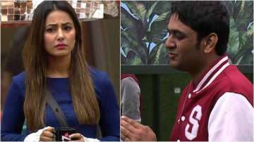 Bigg Boss 11 Hina Khan faces nomination due to Vikas Gupta