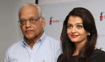 Aishwarya Rai Bachchan with her father