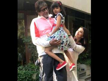 Amitabh Bachchan, Aishwarya Rai, Aaradhya Bachchan