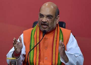 File pic of BJP president Amit Shah