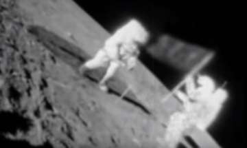 Many conspiracy theories claim that Neil Armstrong was not the first one to land on moon.