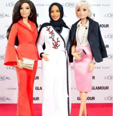 The hijab-clad Barbie doll.