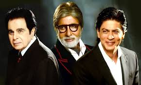 Dilip Kumar, Shah Rukh Khan, Amitabh Bachchan