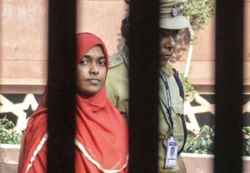 File Photo of Hadiya. On Monday, the SC allowed her to return to Salem to complete her studies. 