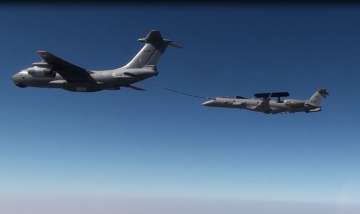 Indian Air Force conducts its first air-to-air refueling