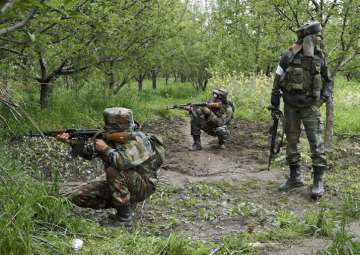 Three terrorists arrested in Kashmir during gunfight, operation underway 