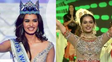 Manushi Chhillar performs at Miss World 2017 stage