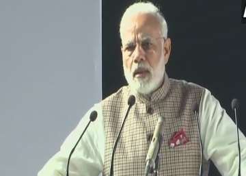 PM Narendra Modi inaugurates two-day Global Conference on Cyberspace in Delhi.