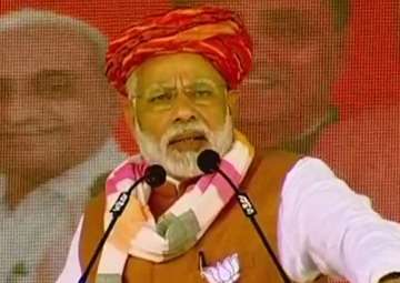 Gujarat polls: It is a contest between trust on development and dynastic politics, says PM Modi