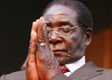 File photo of Robert Mugabe.
