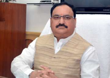 File pic of Union Health Minister JP Nadda