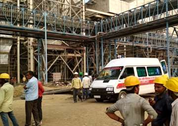 Blast occurred in a boiler at NTPC in Rae Bareli district on November 1