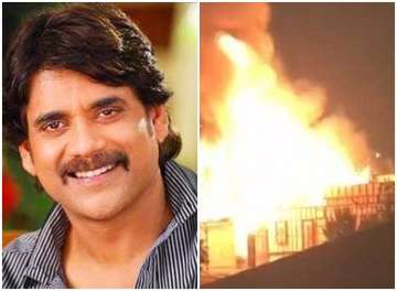 Nagarjuna’s Annapurna Studios caught in massive fire incident in Hyderabad
