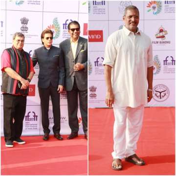Shah Rukh Khan Nana Patekar Smriti Irani attend International film festival of India