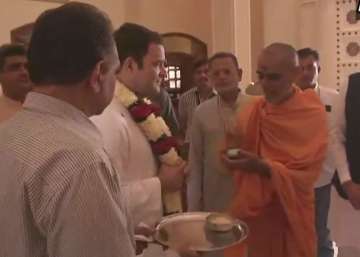 Congress vice-president Rahul Gandhi during his Gujarat visit.