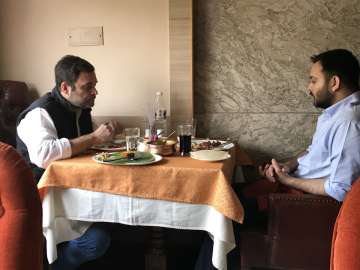 Tejashwi Yadav said he feels ‘appreciated and grateful’ for lunch with Rahul Gandhi