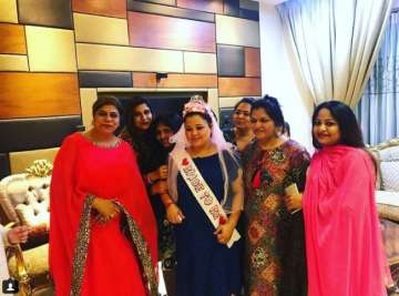 Comedy queen Bharti Singh at her bridal shower