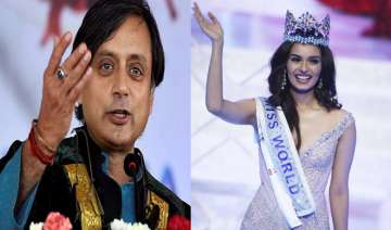 Not upset with Tharoor's tongue-in-cheek remark: Manushi Chhillar